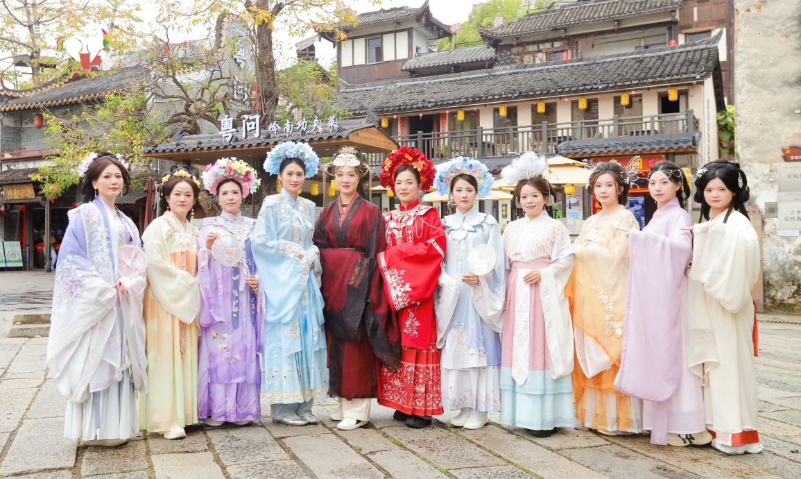 女神节甘坑古镇簪花手工+围炉煮茶