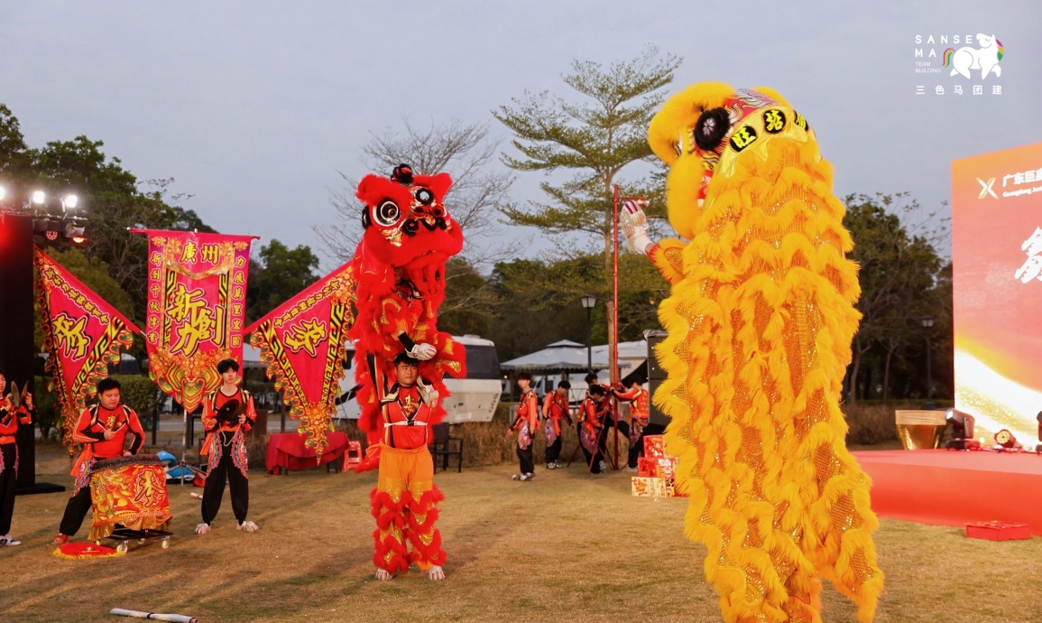 佛山美的鹭湖120人2日迎新年会